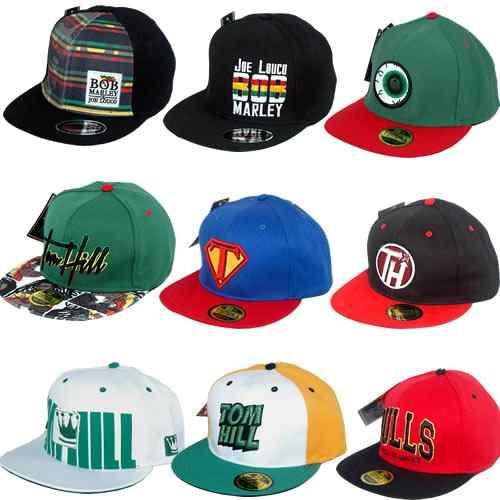 kit com 10 Bonés Aba Reta E Curva Snapback COD=02